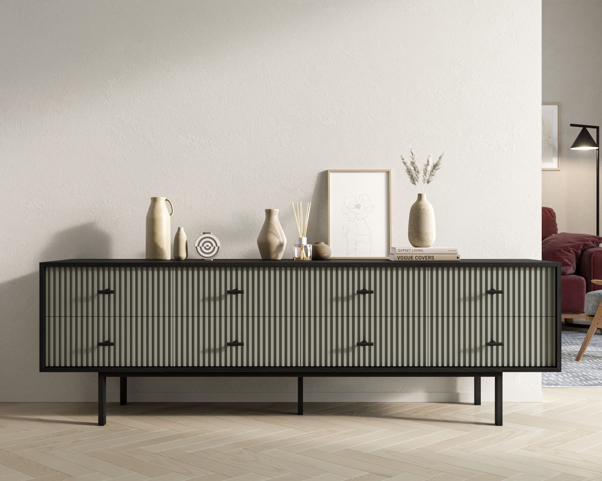     "Emerson"  EM03/gray/L  -