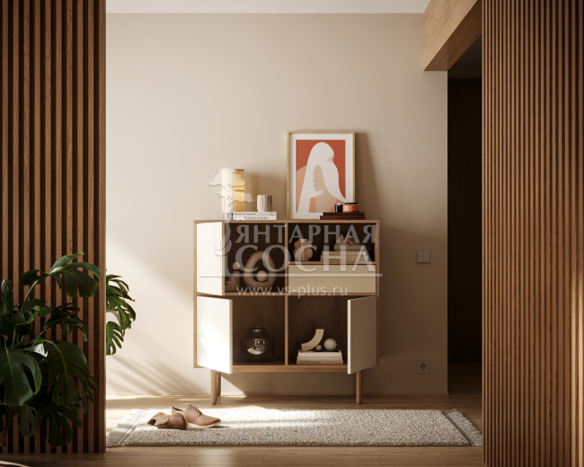 Комод с тремя дверками и ящиком "Alice" арт ALC04 Комод с тремя дверками и ящиком "Alice" арт ALC04