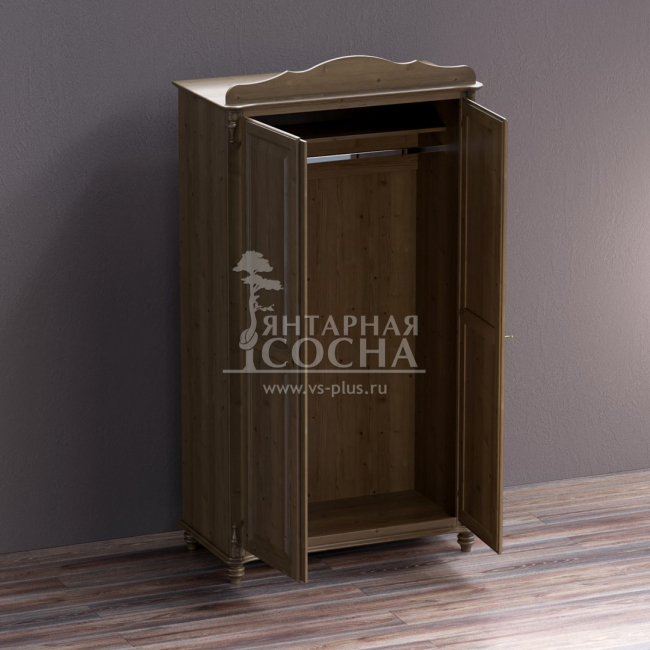 Шкаф 2-х створчатый (без ящиков) платяной Шкаф 2-х створчатый (без ящиков) платяной