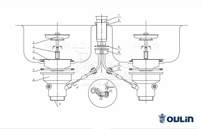 ����� Oulin OL-H9910