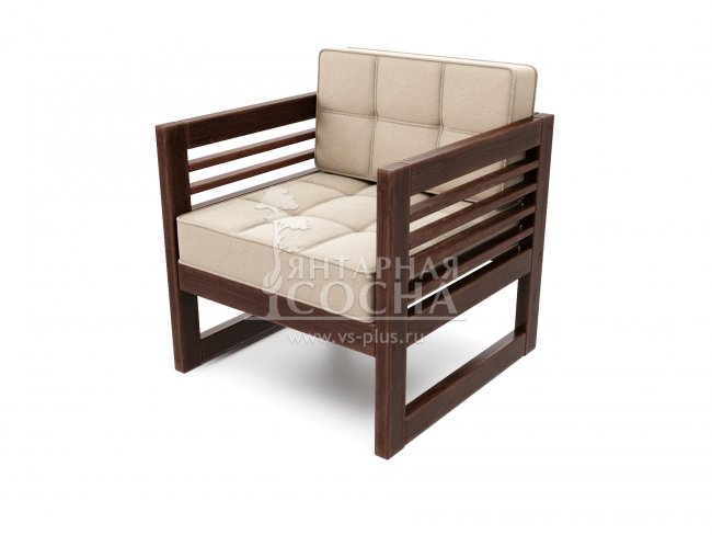 Кресло Сега Velvet Орех Beige Кресло Сега Velvet Орех Beige