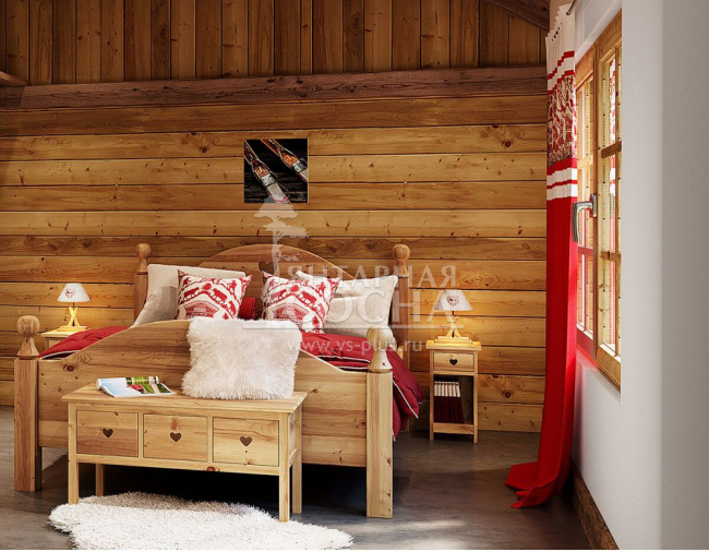 Прикроватная тумба Прованс с выдвижным ящиком KR80 Прикроватная тумба Прованс с выдвижным ящиком KR80