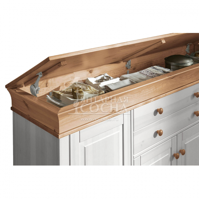 Комод Бостон 4+2 с откидной крышкой Комод Бостон 4+2 с откидной крышкой