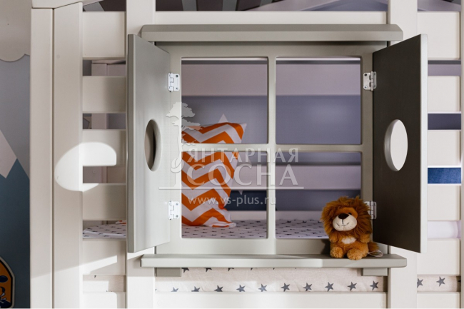 Кровать-домик В-яр Тимберика Кидс №12 Кровать-домик В-яр Тимберика Кидс №12