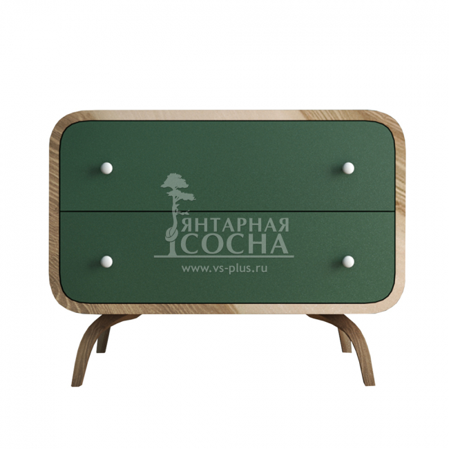 Комод "Ellipse" с двумя ящиками арт EL02G Комод "Ellipse" с двумя ящиками арт EL02G