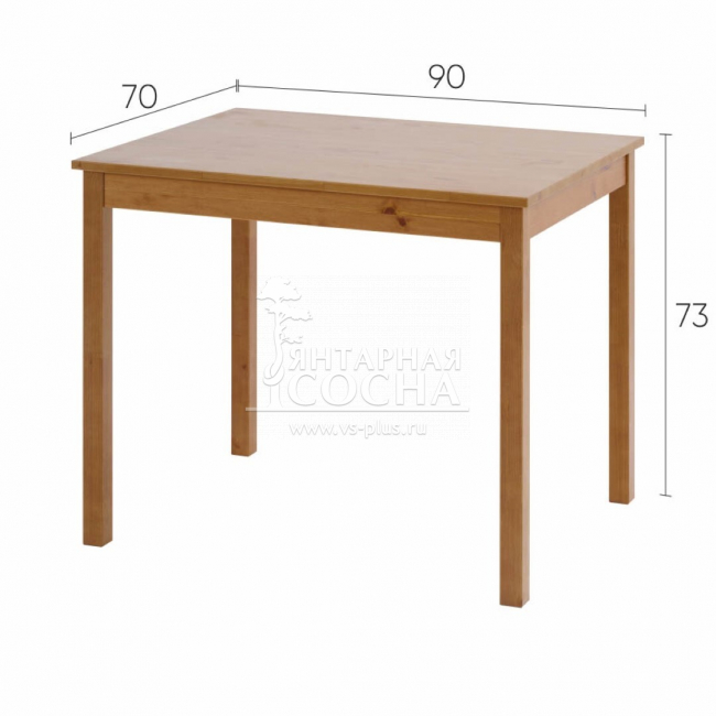 Стол кухонный ШОНДИ 90x70 Стол кухонный ШОНДИ 90x70