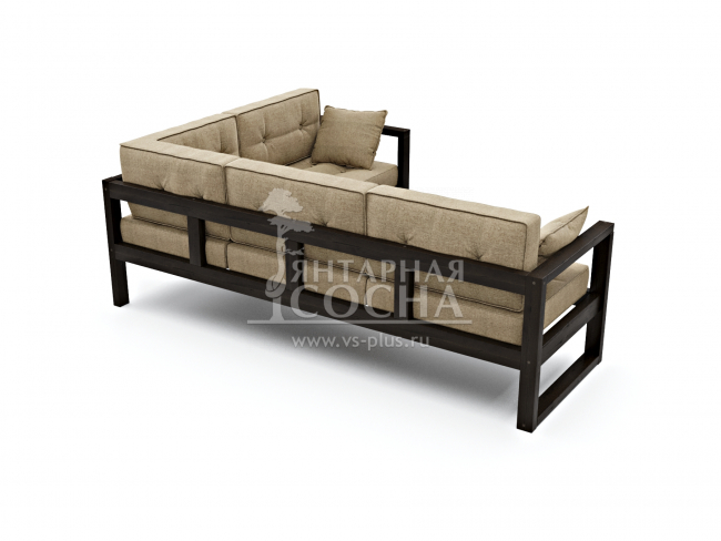 Диван Астер Угловой Textile Венге Beige Диван Астер Угловой Textile Венге Beige