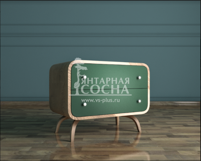 Комод "Ellipse" с двумя ящиками арт EL02G Комод "Ellipse" с двумя ящиками арт EL02G