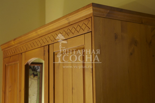 Шкаф 3-створчатый Дания №2 Шкаф 3-створчатый Дания №2