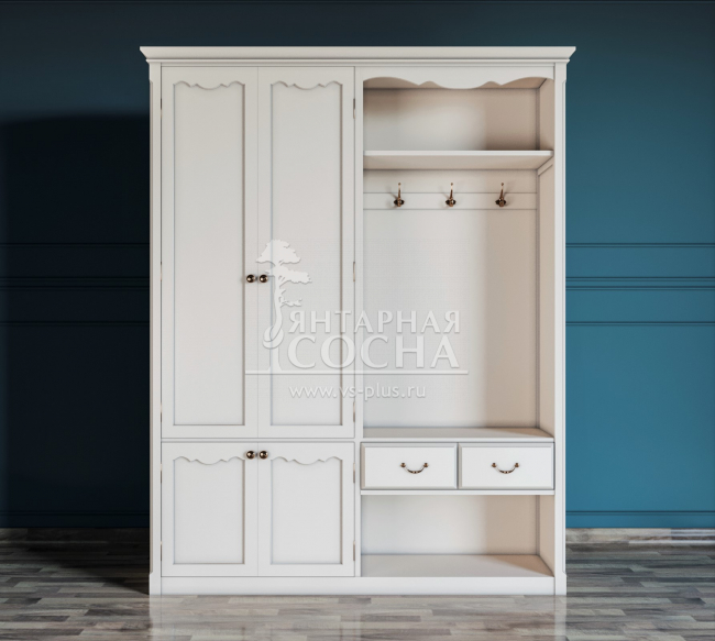 Шкаф-прихожая Leontina с дверками арт ST9361 Шкаф-прихожая Leontina с дверками арт ST9361