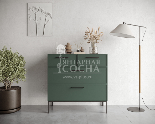 Комод с четырьмя ящиками "Nicole" NR22G Комод с четырьмя ящиками "Nicole" NR22G