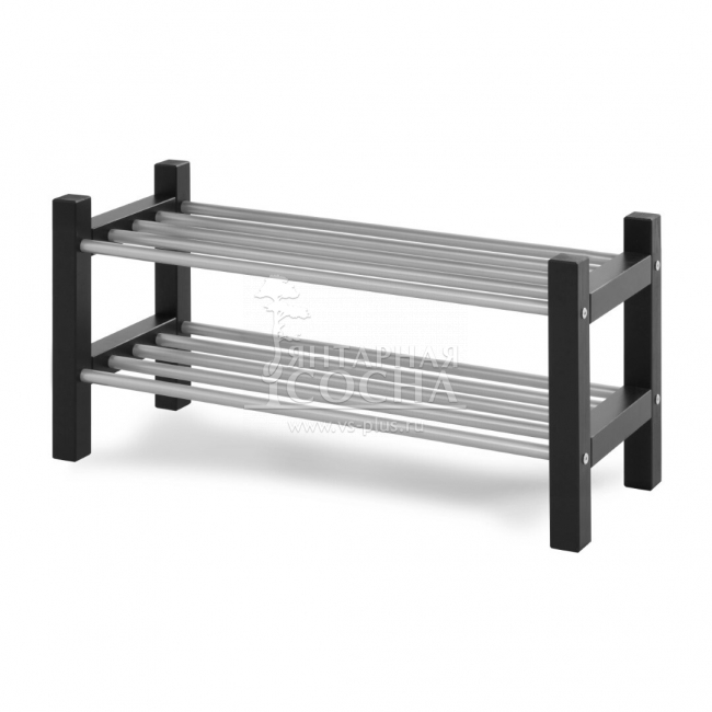 Полка для обуви МИЧА Черная Полка для обуви МИЧА Черная