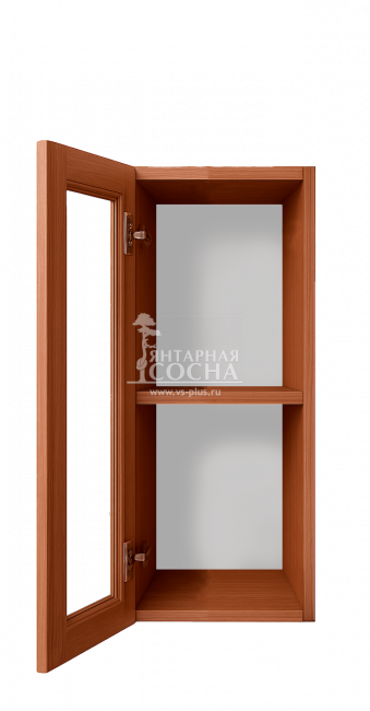 Шкаф навесной со стеклом Гретта 30 см (Гретта 231) Шкаф навесной со стеклом Гретта 30 см (Гретта 231)