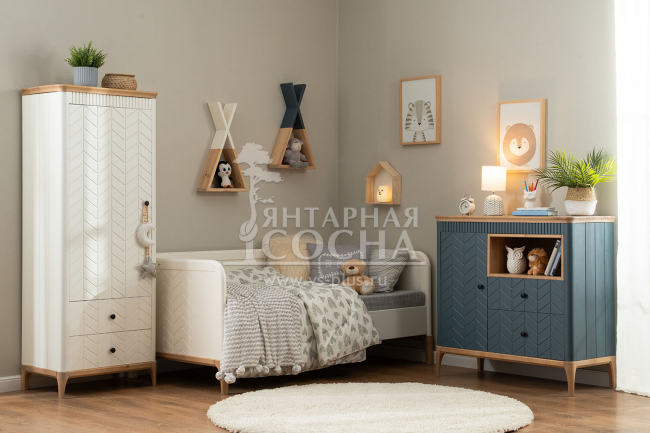 Шкаф одностворчатый Грета №3-180 Шкаф одностворчатый Грета №3-180