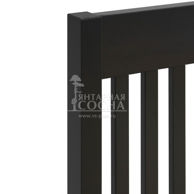 Кровать односпальная ИЛЕКСА 90х200 Черная Кровать односпальная ИЛЕКСА 90х200 Черная