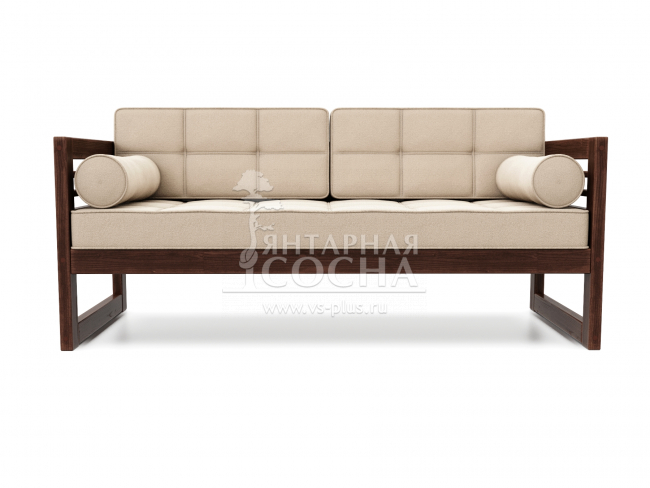Диван Сега Б Velvet Орех Beige Диван Сега Б Velvet Орех Beige