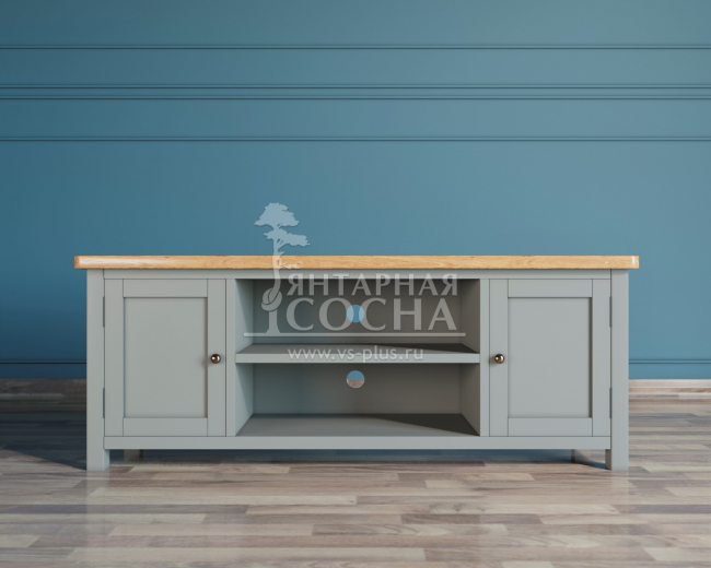 Комод под TV "Jules Verne" серый арт JV25ETGG Комод под TV "Jules Verne" серый арт JV25ETGG