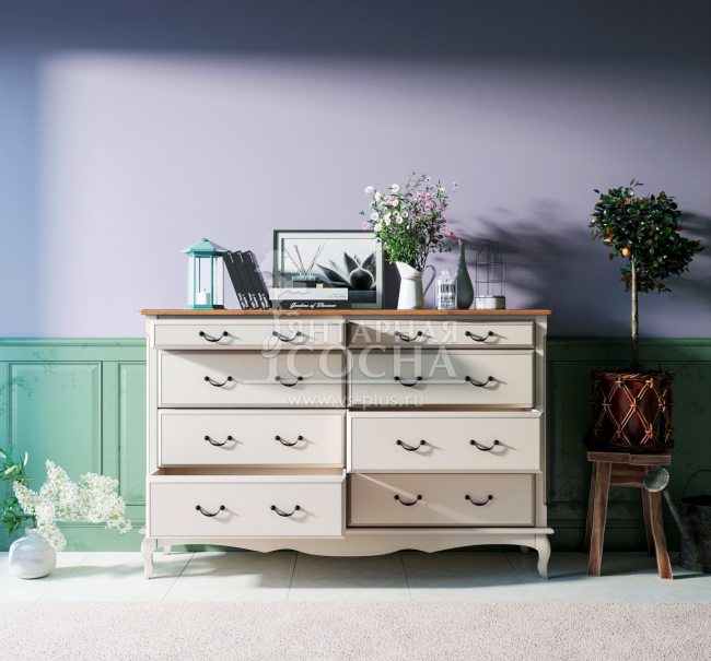 Комод «Leontina» на восемь ящиков арт ST9316/2 Комод «Leontina» на восемь ящиков арт ST9316/2