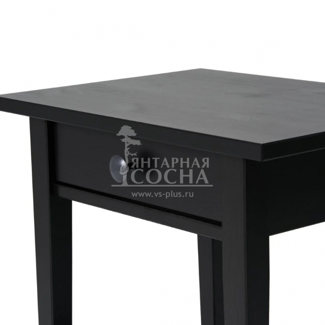 Тумба прикроватная КЫМОР 1 ящик Черная Тумба прикроватная КЫМОР 1 ящик Черная