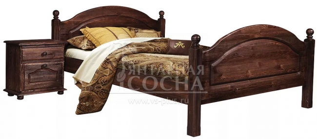 Кровать "Лотос 9005 (9011)" БМ701