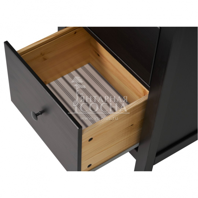 Шкаф узкий для книг КЫМОР 3 ящика 49 Черный Шкаф узкий для книг КЫМОР 3 ящика 49 Черный