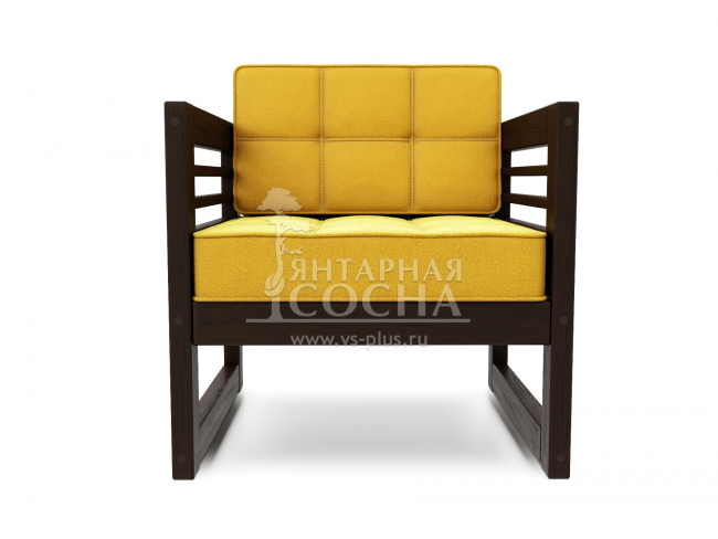 Кресло Сега Velvet Венге Yellow Кресло Сега Velvet Венге Yellow