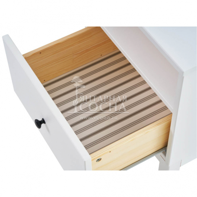 Тумба прикроватная ТИРАНА Белая Тумба прикроватная ТИРАНА Белая