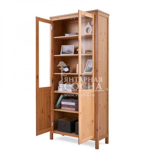 Шкаф витрина ХЕМНЭС Кымор с дверями пн/ст Шкаф витрина ХЕМНЭС Кымор с дверями пн/ст