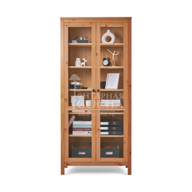 Шкаф для книг КЫМОР Стекло/Стекло 90 Светло-коричневый Шкаф для книг КЫМОР Стекло/Стекло 90 Светло-коричневый