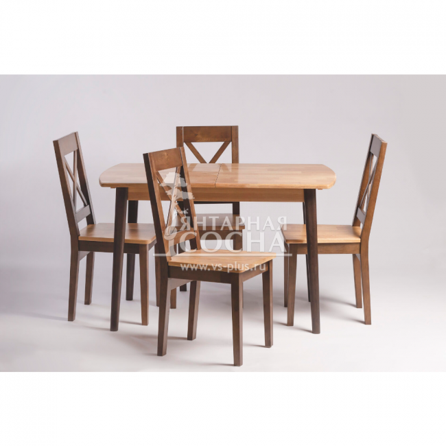 Стол не раскладной Модерн 1 из массива дуба Стол не раскладной Модерн 1 из массива дуба