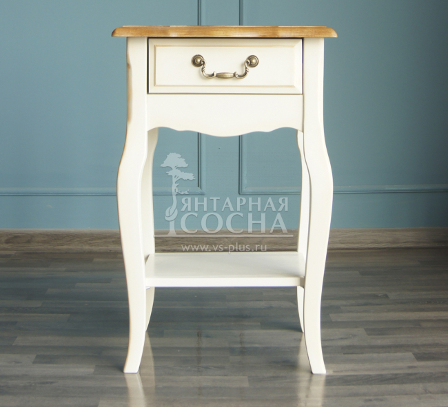 Прикроватная тумба "Leontina" с одним ящиком арт ST9302S Прикроватная тумба "Leontina" с одним ящиком арт ST9302S
