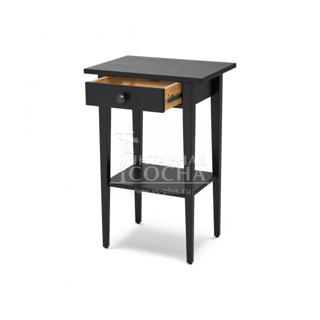 Тумба прикроватная КЫМОР 1 ящик Черная Тумба прикроватная КЫМОР 1 ящик Черная