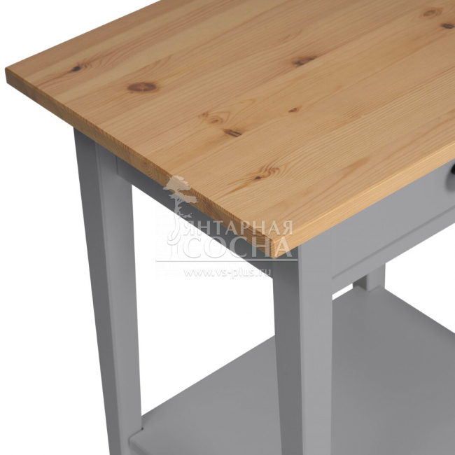 Тумба прикроватная КЫМОР 1 ящик Серая/Светло-коричневая Тумба прикроватная КЫМОР 1 ящик Серая/Светло-коричневая