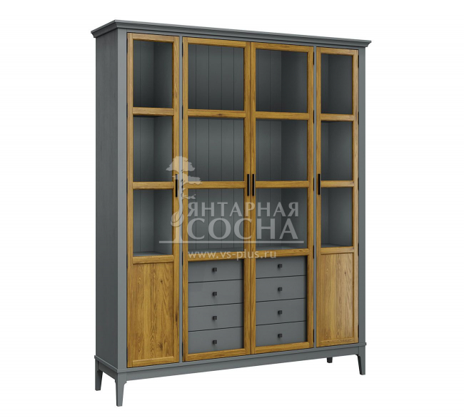 Шкаф для книг Квадро-С 422С/04 Шкаф для книг Квадро-С 422С/04