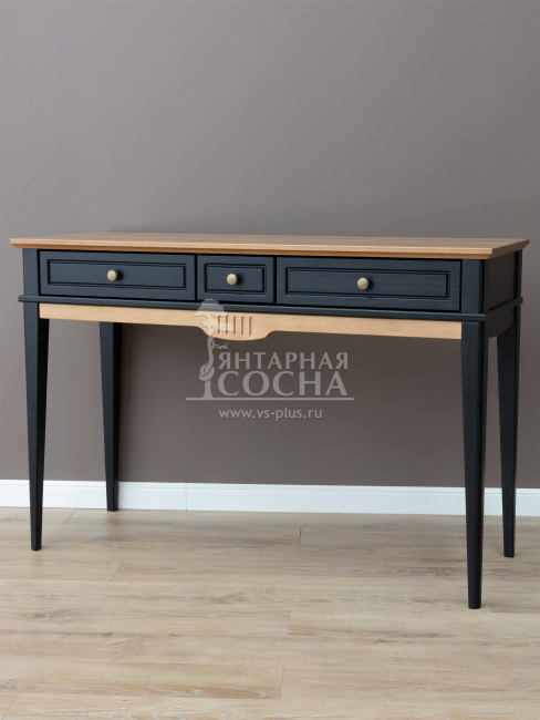 Стол туалетный 120 Пенни блэк/антик 24 Стол туалетный 120 Пенни блэк/антик 24