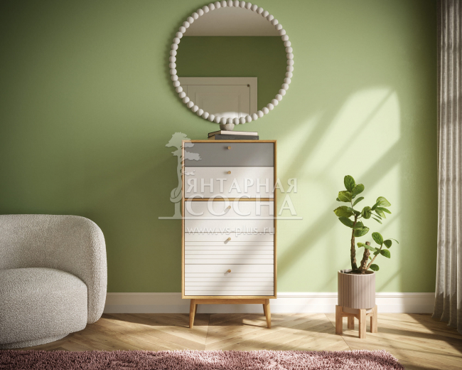 Комод "Pollo" высокий с ящиками арт. POL12 Комод "Pollo" высокий с ящиками арт. POL12