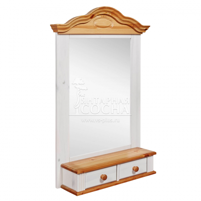 Полка зеркало модель Синди Полка зеркало модель Синди