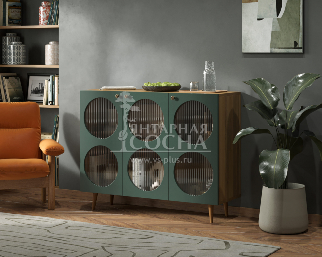 Комод с тремя дверками ROSA арт. R10 Комод с тремя дверками ROSA арт. R10