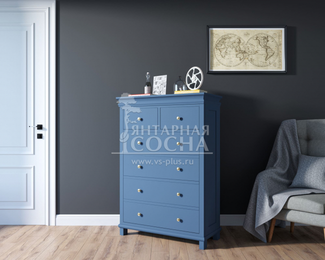 Комод "Jules Verne" высокий арт JV35ETGB Комод "Jules Verne" высокий арт JV35ETGB