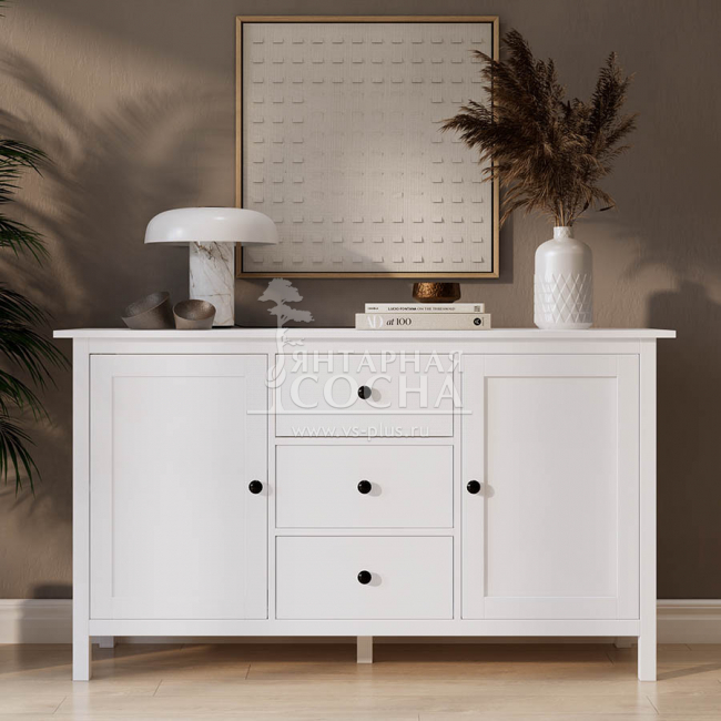 Комод широкий КЫМОР Белый Комод широкий КЫМОР Белый