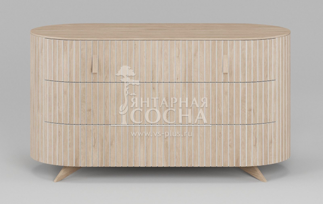 КОМОД ECLIPSE 3 ЯЩИКА ЭК-303 (БЕЛЕНЫЙ ДУБ) КОМОД ECLIPSE 3 ЯЩИКА ЭК-303 (БЕЛЕНЫЙ ДУБ)