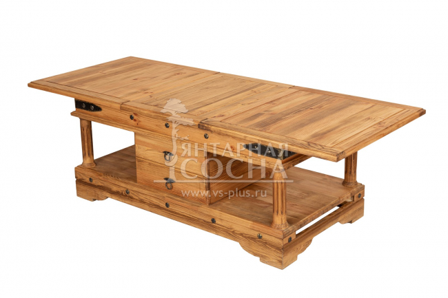 Стол журнальный Консул из массива сосны Стол журнальный Консул из массива сосны