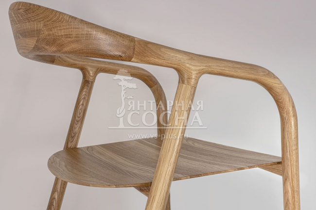 Стул БИО из массива дуба матовое масло бесцветное Стул БИО из массива дуба матовое масло бесцветное