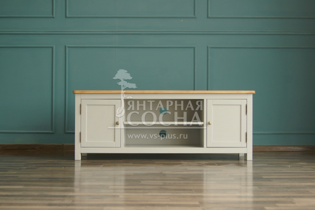 Комод под TV "Jules Verne" серый арт JV25ETGG Комод под TV "Jules Verne" серый арт JV25ETGG