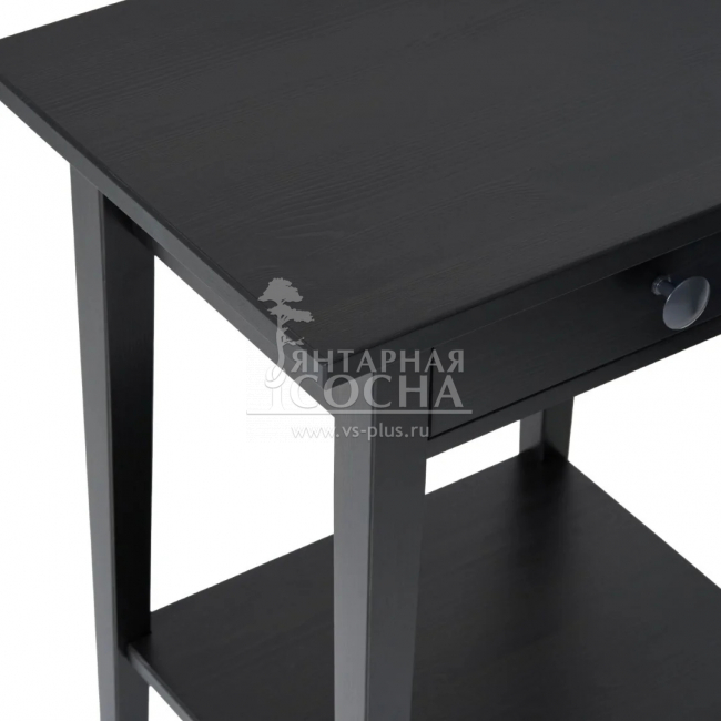 Тумба прикроватная КЫМОР 1 ящик Черная Тумба прикроватная КЫМОР 1 ящик Черная