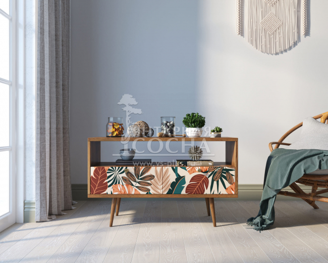 Консоль "Berber" с двумя ящиками принт 25 арт BB22/Print_25 Консоль "Berber" с двумя ящиками принт 25 арт BB22/Print_25