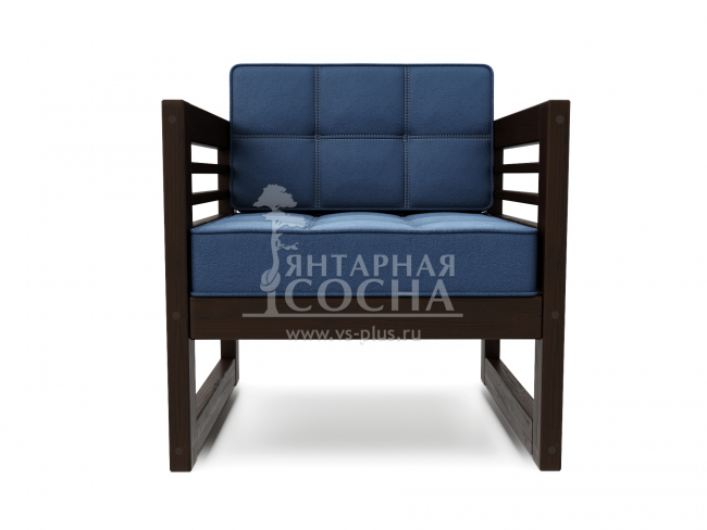 Кресло Сега Velvet Венге Blue Кресло Сега Velvet Венге Blue