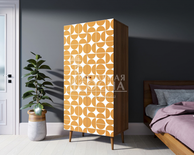 Шкаф малый двухстворчатый "Berber" принт 14 арт BB08/Print_14 Шкаф малый двухстворчатый "Berber" принт 14 арт BB08/Print_14