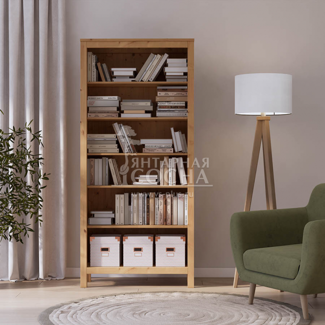 Стеллаж КЫМОР 90 Светло-коричневый Стеллаж КЫМОР 90 Светло-коричневый