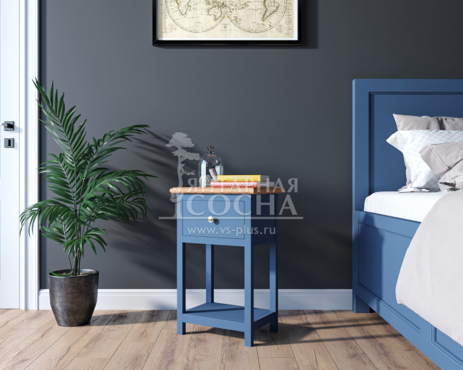 Тумба "Jules Verne" арт JV23ETGB Синий Тумба "Jules Verne" арт JV23ETGB Синий